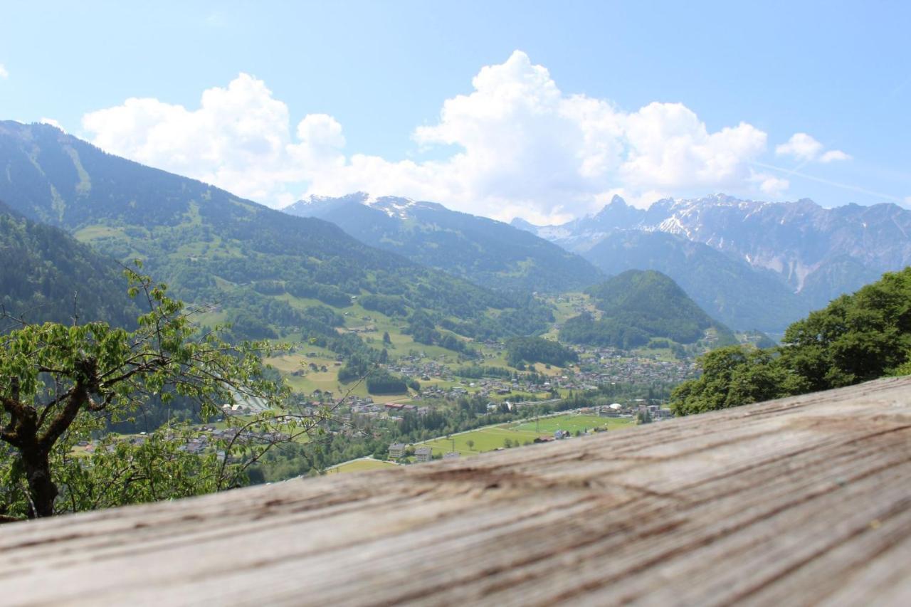 Alpenbauernhaus Konzett Шрунс Екстер'єр фото
